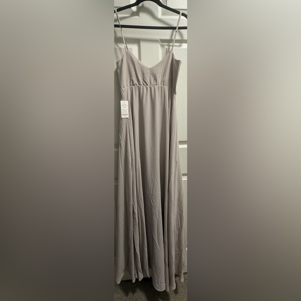 Show Me Your Mumu - Faith Maxi Dress in Beige - NWT - Size Small - Picture 9 of 9